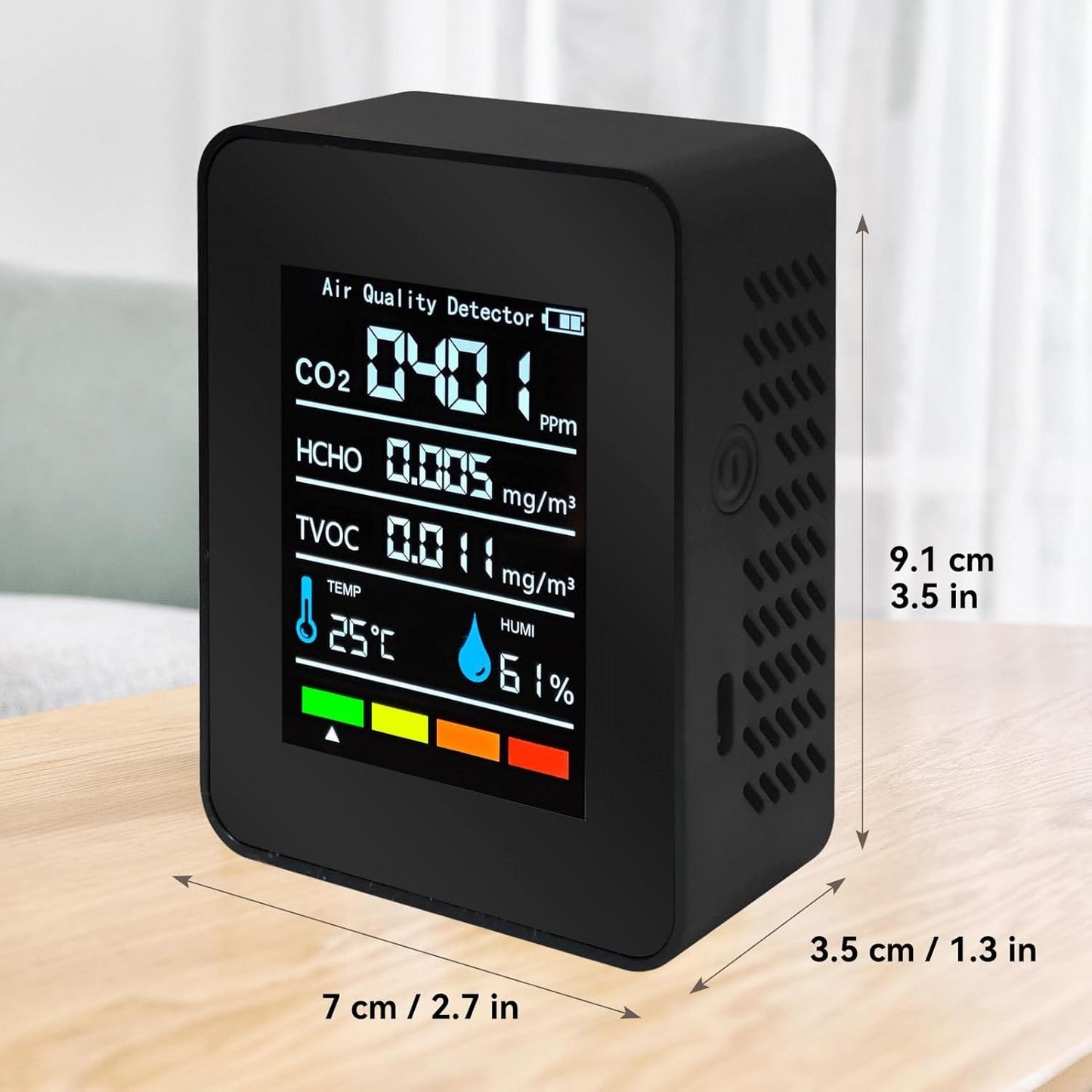 5-in-1 Indoor Air Quality Monitor