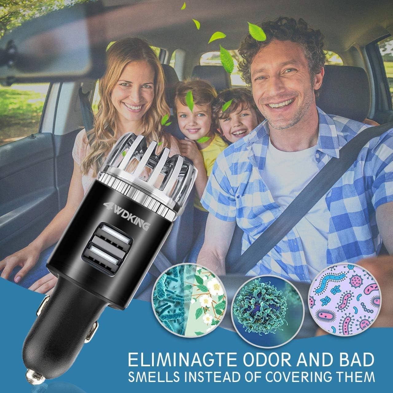 AirPlug™ Ionic Car Air Purifier