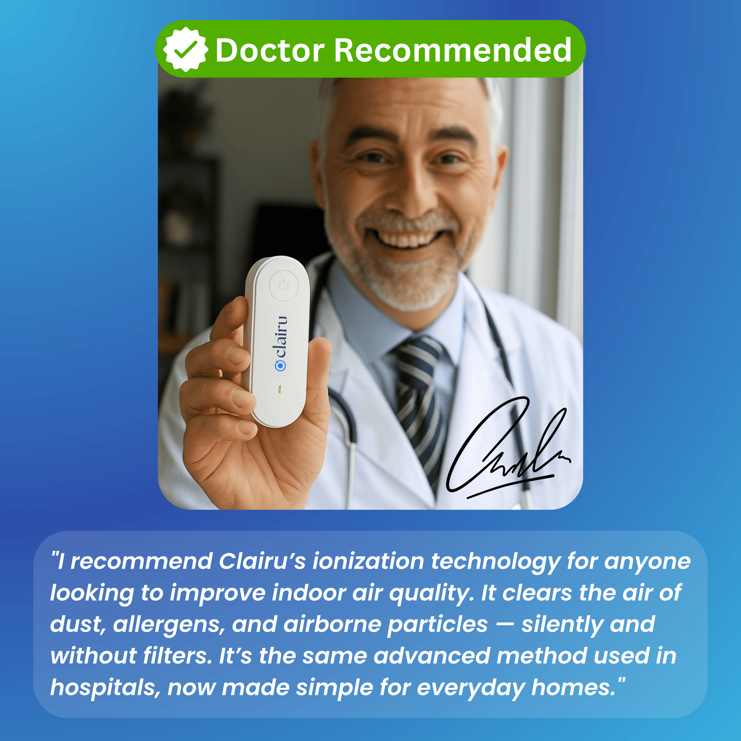 Clairu™ Dust-Free Living