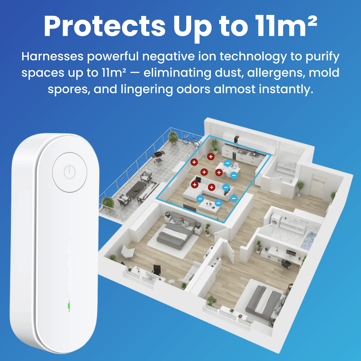 Clairu™ Dust-Free Living