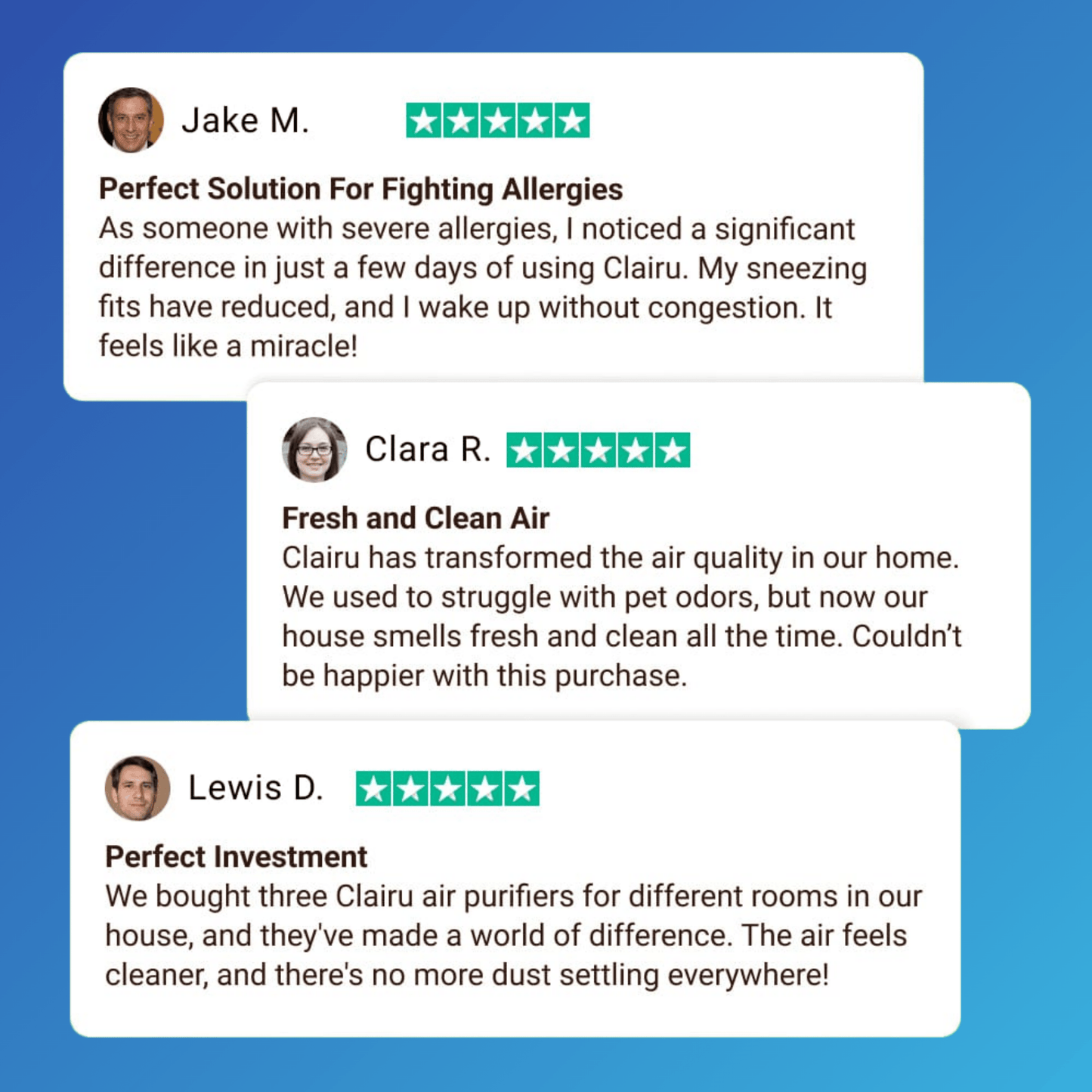 Clairu™ Dust-Free Living