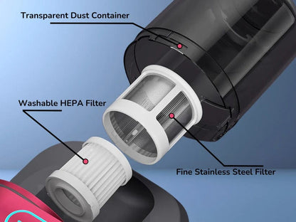 UVacuum™ UV Handheld Vacuum