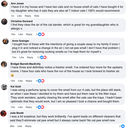 Clairu™ Cat Odor & Litter Box Air Purifier