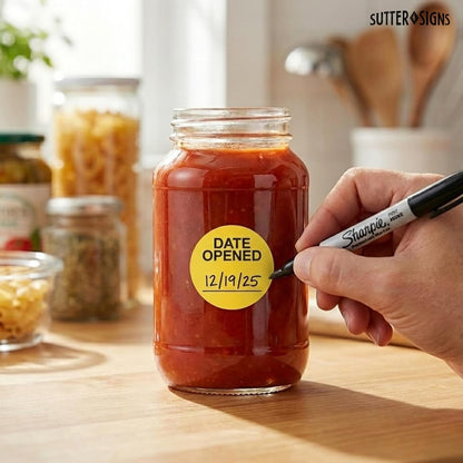 Fridge Freshness Labels