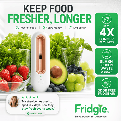 Fridgie™ Keep Food Fresh 4x Longer & Slash Your Grocery Bills