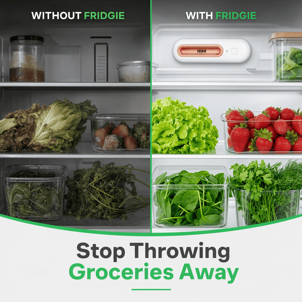Fridgie™ Keep Food Fresh 4x Longer & Slash Your Grocery Bills