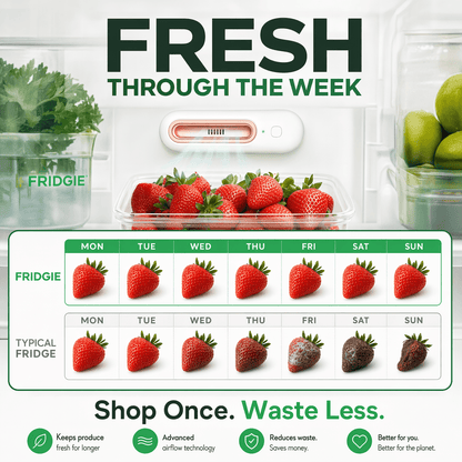 Fridgie™ Keep Food Fresh 4x Longer & Slash Your Grocery Bills