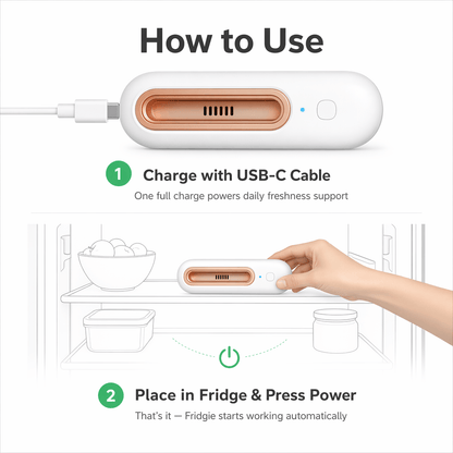 Fridgie™ Keep Food Fresh 4x Longer & Slash Your Grocery Bills