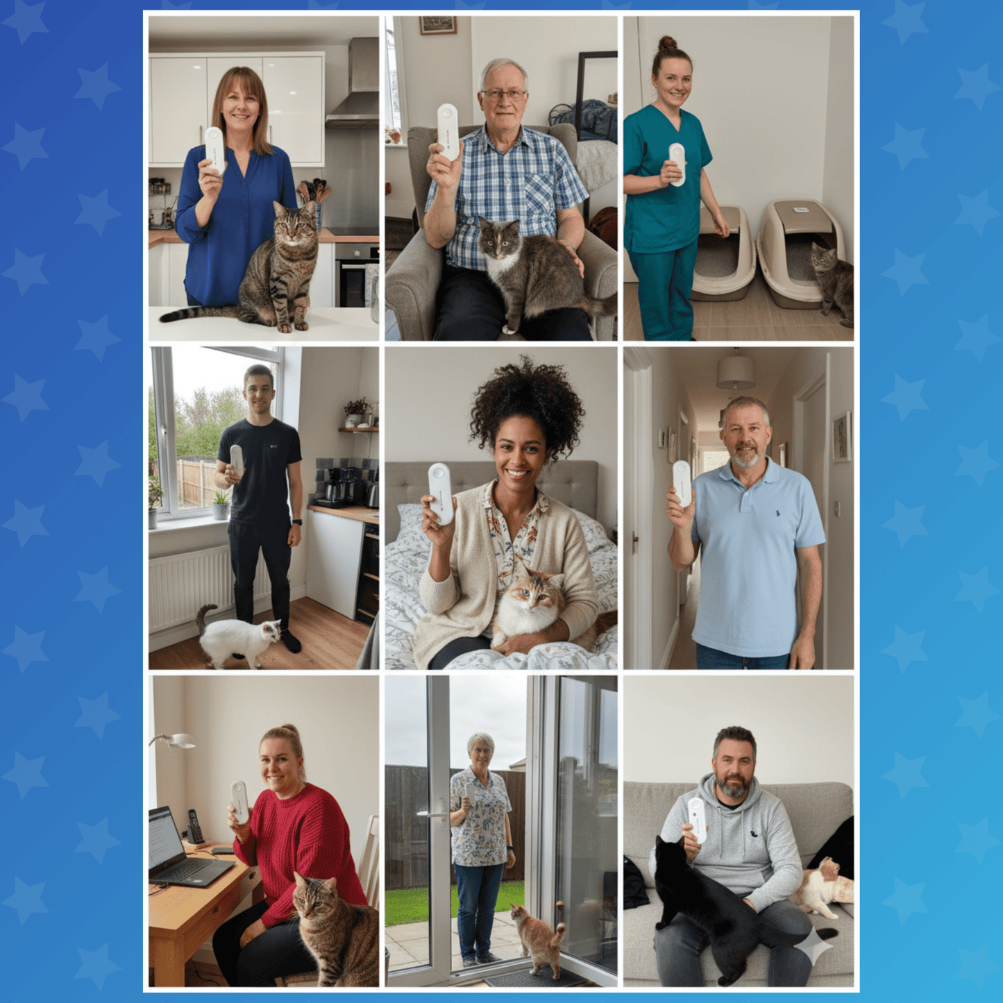 Clairu™ Cat Odor & Litter Box Air Purifier